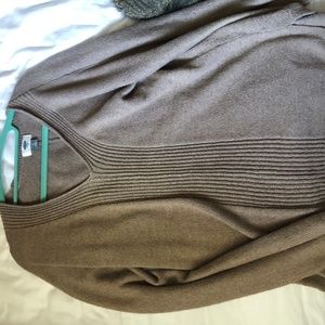 Knit Sweater coffee brown